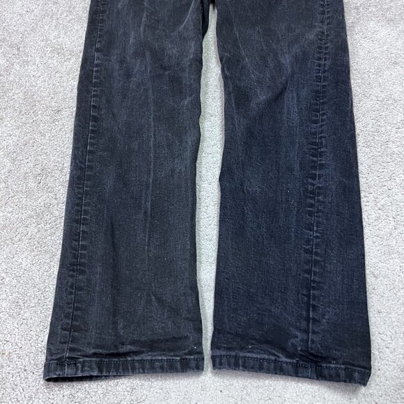 Levi’s Jeans Men’s Black Straight Leg Pockets Size 36x32 - Picture 6 of 12